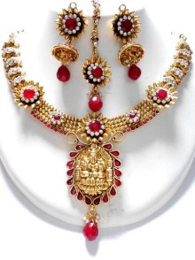 Polki Necklace Set